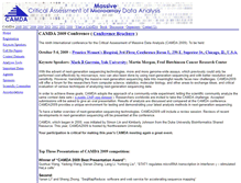 Tablet Screenshot of camda2009.bioinformatics.northwestern.edu
