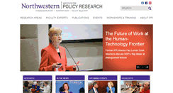 Desktop Screenshot of ipr.northwestern.edu