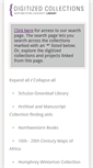 Mobile Screenshot of digital.library.northwestern.edu