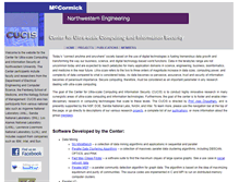 Tablet Screenshot of cucis.ece.northwestern.edu