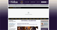 Desktop Screenshot of centennial.kellogg.northwestern.edu