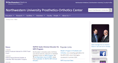 Desktop Screenshot of nupoc.northwestern.edu