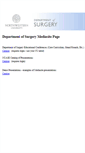 Mobile Screenshot of media.surgery.northwestern.edu