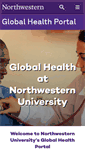 Mobile Screenshot of globalhealthportal.northwestern.edu
