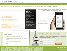 Tablet Screenshot of ilabcentral.sesp.northwestern.edu