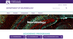 Desktop Screenshot of neurobiology.northwestern.edu