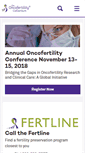 Mobile Screenshot of oncofertility.northwestern.edu