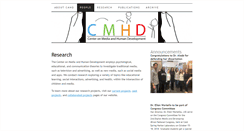Desktop Screenshot of cmhd.northwestern.edu