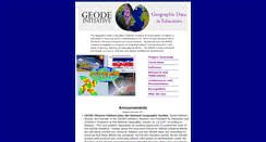 Desktop Screenshot of geode.northwestern.edu