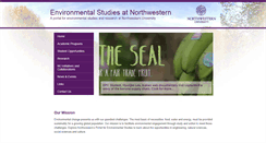 Desktop Screenshot of environment.northwestern.edu