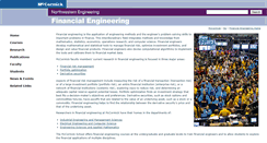 Desktop Screenshot of fe.mccormick.northwestern.edu