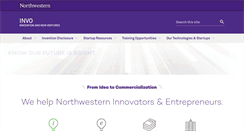 Desktop Screenshot of invo.northwestern.edu
