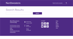 Desktop Screenshot of googlesearch.northwestern.edu