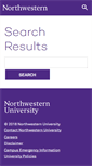 Mobile Screenshot of googlesearch.northwestern.edu