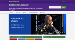 Desktop Screenshot of ibis.northwestern.edu