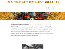 Tablet Screenshot of imaginationwithoutborders.northwestern.edu