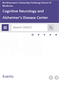 Mobile Screenshot of brain.northwestern.edu