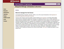 Tablet Screenshot of ideal.mech.northwestern.edu