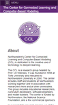 Mobile Screenshot of ccl.northwestern.edu