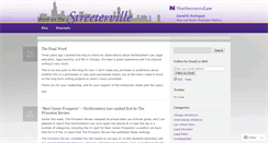 Desktop Screenshot of deansblog.law.northwestern.edu