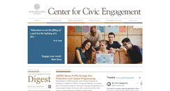 Desktop Screenshot of engage.northwestern.edu