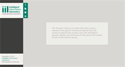 Desktop Screenshot of infolab.northwestern.edu