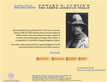 Tablet Screenshot of curtis.library.northwestern.edu