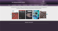 Desktop Screenshot of hersam-group.northwestern.edu