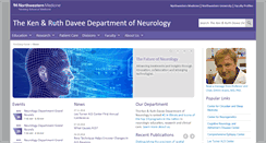 Desktop Screenshot of neurology.northwestern.edu