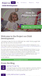 Mobile Screenshot of childdevelopment.northwestern.edu